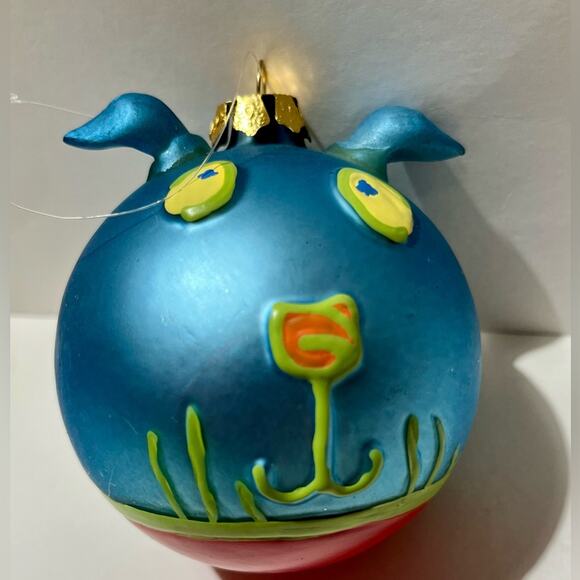 Department 56 vintage blown glass dog ornaments NWOT - Picture 9 of 12